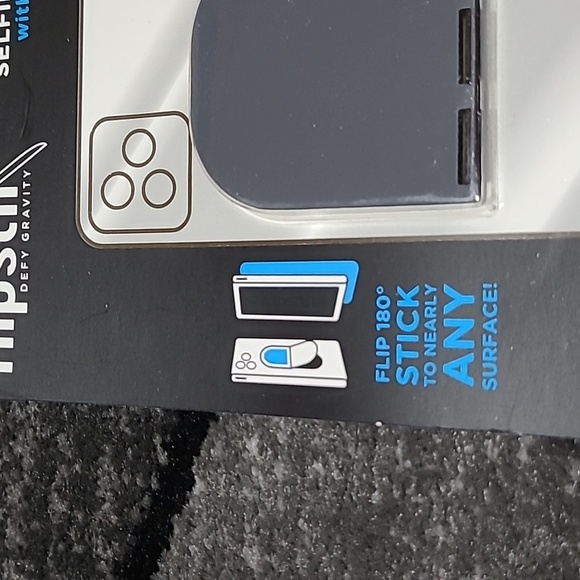 FLIPSTIK DEFY GRAVITY CELL PHONE GRAY STICK KICK STAND PRICE FIRM - Picture 3 of 10